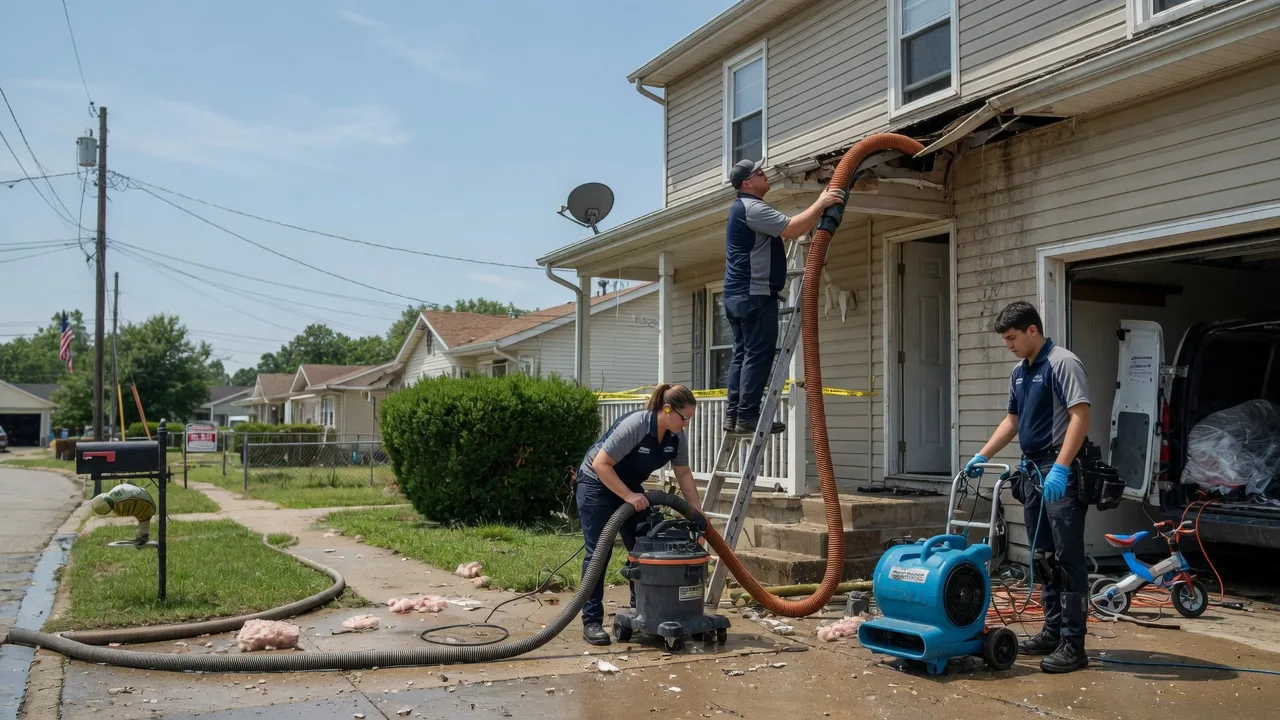 Water Damage Restoration in Yerkes, KY near me